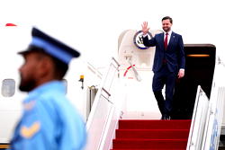 US Vice President JD Vance lands in Pakistan for Iran talks