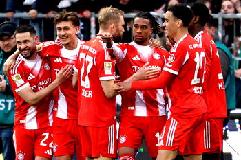 Bayern Munich set Bundesliga record with 102nd goal of season