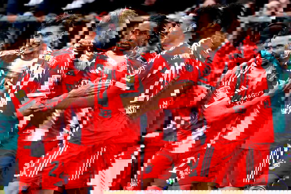 Bayern Munich set Bundesliga record with 102nd goal of season