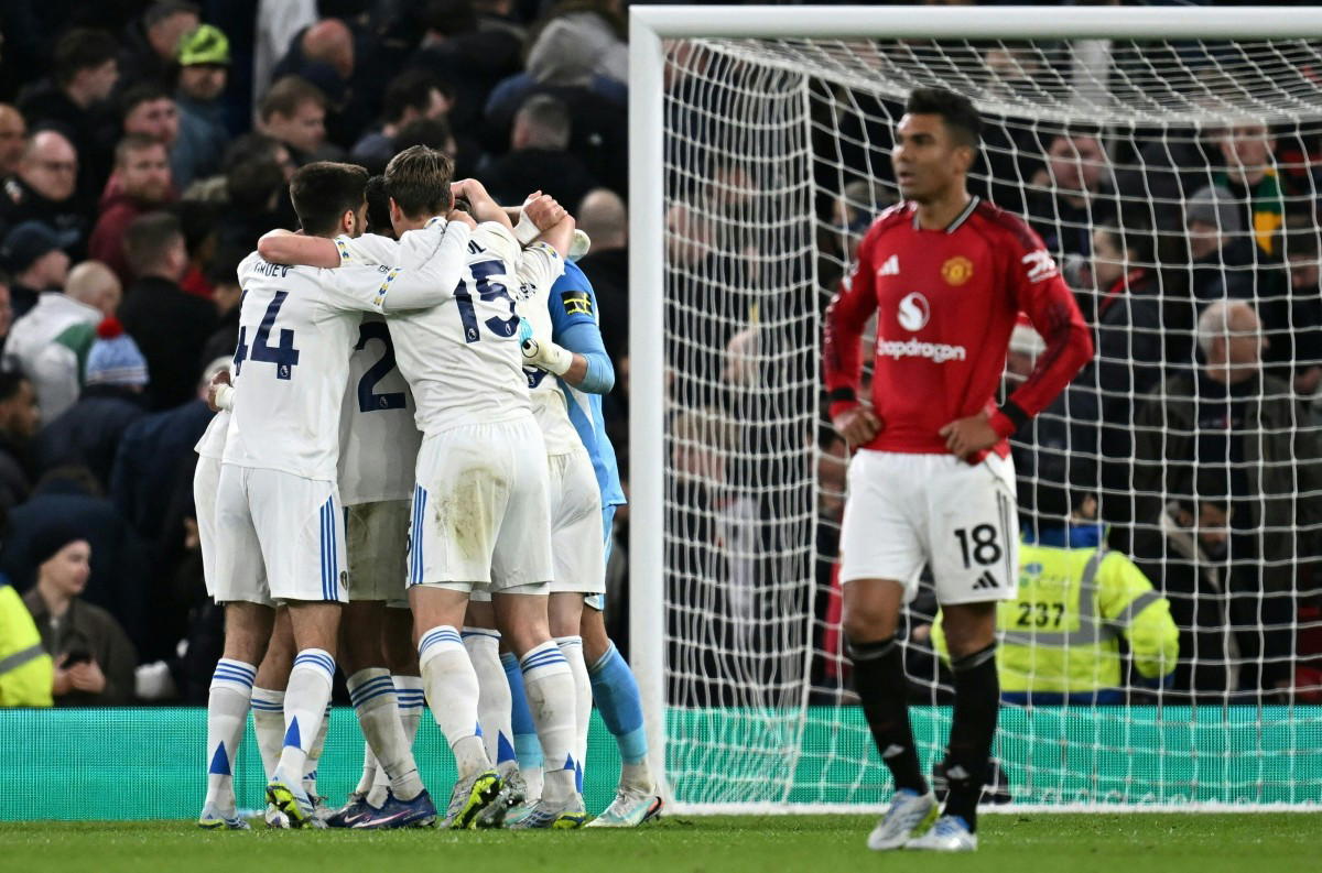 Leeds break 45-year wait for league win at Man Utd