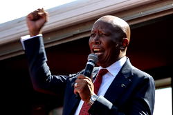 Julius Malema South African opposition leader, jailed 5 years on gun charges