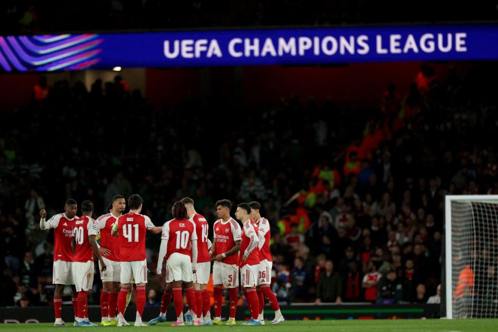 Arsenal survive Sporting scare to reach Champions League semi-finals