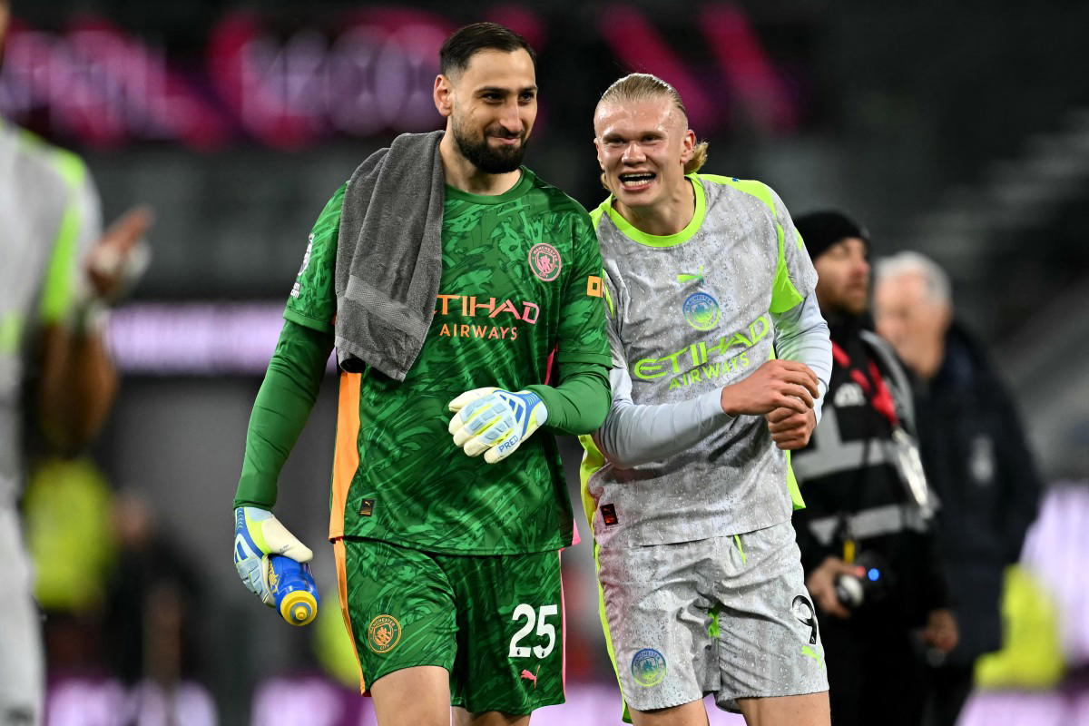 Manchester City go top of Premier League as Burnley relegated