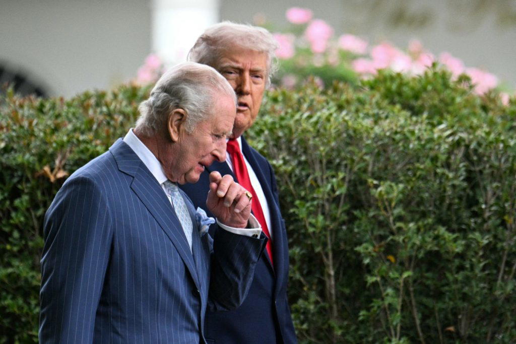 ‘My mother had a crush on you’ – Trump tells King Charles