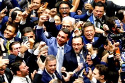 Brazil Congress approves reduced sentence for Bolsonaro