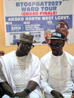 BTO4PBAT ends ward tour in Akoko North West, says Tinubu remains best choice for 2027