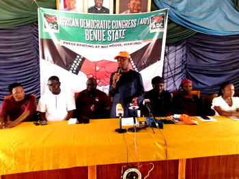 Benue ADC crisis deepens as faction suspends chairman, others
