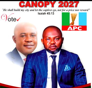 Canopy Vanguard DG, Oti, joins race for Igbo-Etiti/Uzo-Uwani Federal Constituency seat
