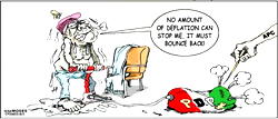 Cartoon: Can this balloon rise again?