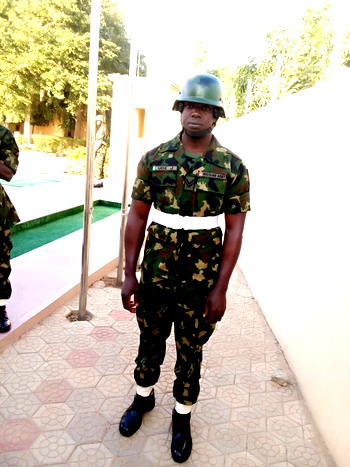 Deceased army officer