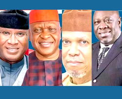 Fire in Delta Central as Dafinone, Omo-Agege, Emerhor battle for senatorial seat   