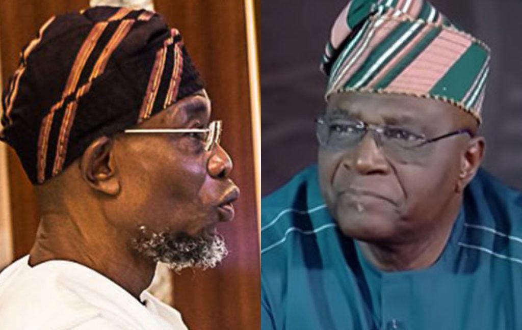 ‘You failed woefully as minister’ -  Onanuga blasts Aregbesola for ‘attacking’ Tinubu
