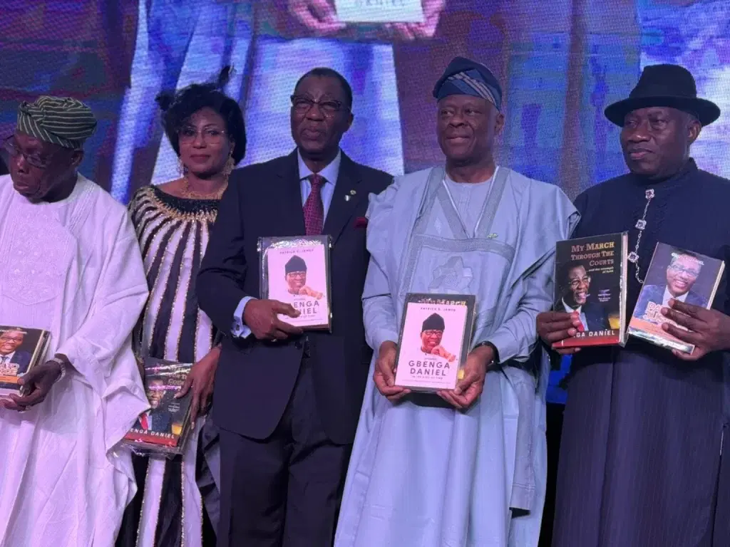 Gbenga Daniel book launch