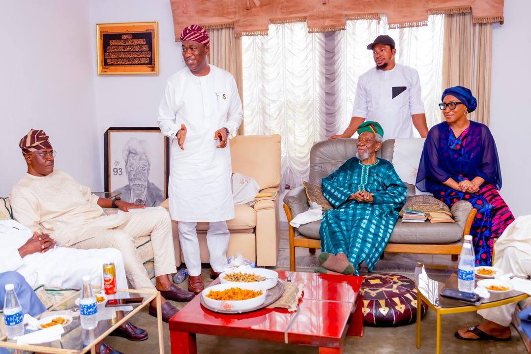 Lagos guber ticket: Hamzat seeks royal blessings, meets Okunnu, Adejoke-Adefulure