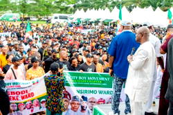 Abia City Boy Movement fires up grassroots push for Tinubu’s re-election