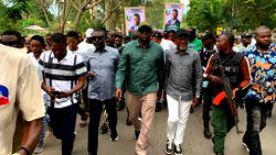 Crowd receives Hon. Francis Ekpo in Ogoja/Yala