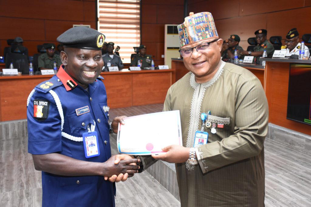 Lagos NSCDC Commandant Keshinro bags fellow of Nigerian Army Resource Centre
