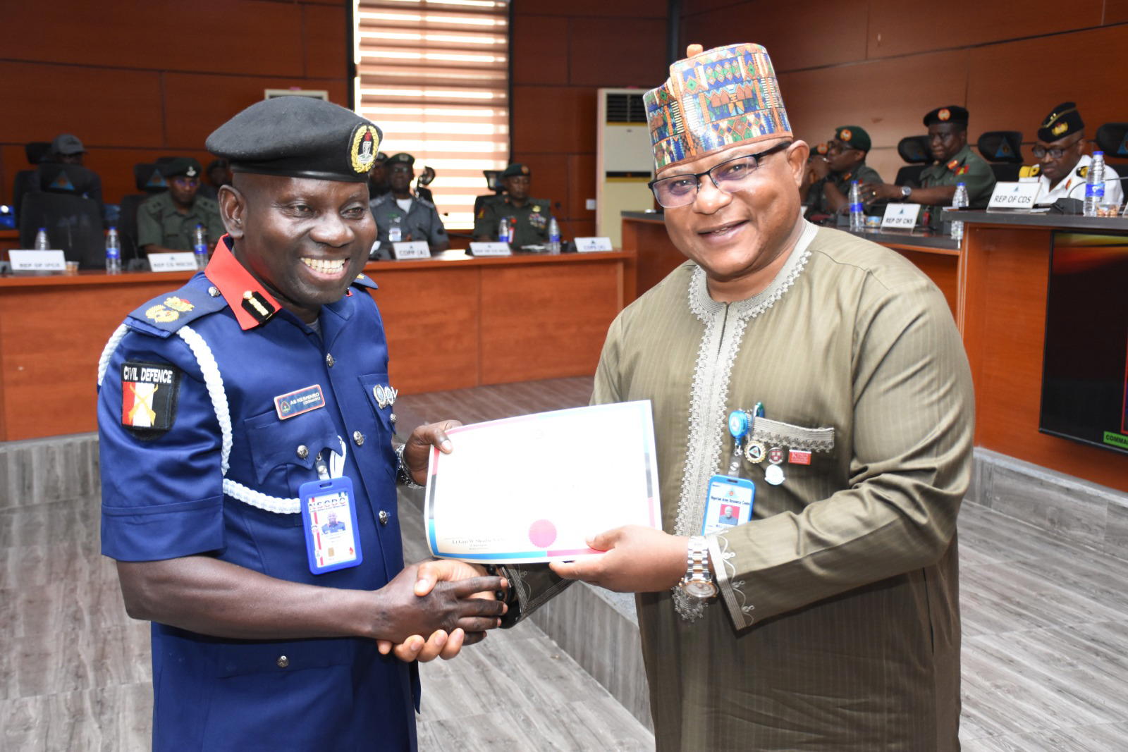 Lagos NSCDC Commandant Keshinro bags fellow of Nigerian Army Resource Centre