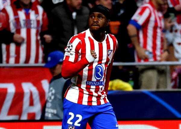 Lookman climbs 3rd in all-time Nigerian UCL top scorers list[see top 5]