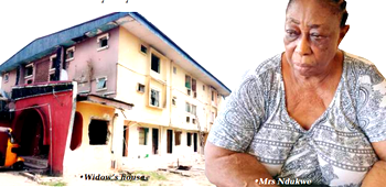 I can’t sell my house by force, Abia widow cries out