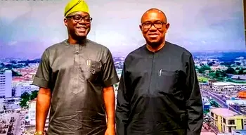 ‘We’re not just doing politics’ – Peter Obi on visit to Makinde