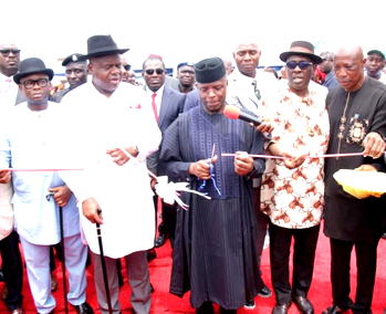 Osinbajo hails Diri’s infrastructural drive in Bayelsa