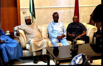 Photos: PDP, ADC leaders hold closed-door talks in Abuja