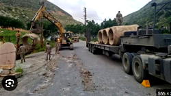 Lebanese army restores road, bridge damaged by Israeli strikes