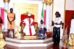 Shallipopi gets Benin monarch’s backing, to perform at 10th coronation anniversary
