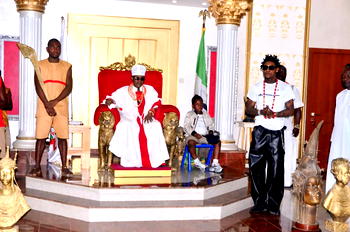 Shallipopi gets Benin monarch’s backing, to perform at 10th coronation anniversary