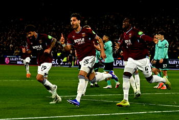 EPL: West Ham beat Wolves to send Spurs into relegation zone