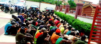 Ondo Amotekun arrests 164 suspects, intercepts 144 hidden in trailer during operation