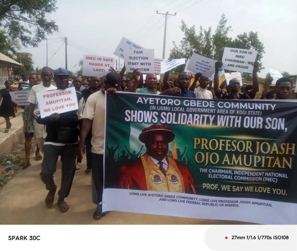 ‎’Leave our son alone’ – Amupitan’s kinsmen tell ‘distractors’