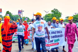 ADC Nasarawa protests at INEC office, demands Amupitan’s resignation