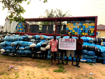 NDLEA intercepts 7,245kg Cannabis, arrests five suspects in Edo