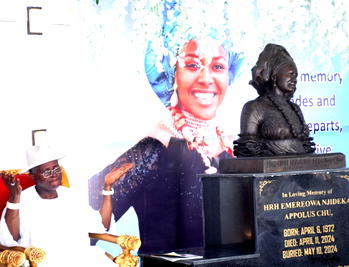 King Appolus Chu marks 2nd memorial anniversary of late wife, Queen Njideka Appolus Chu