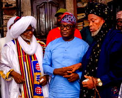 Royalty and leadership unite as Grand Chief Imam of Ikorodu dedicates milestones to mosque project