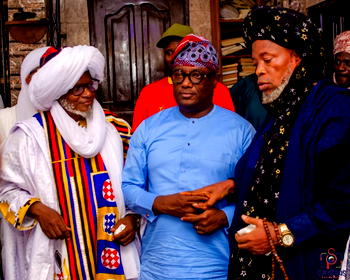 Royalty and leadership unite as Grand Chief Imam of Ikorodu dedicates milestones to mosque project