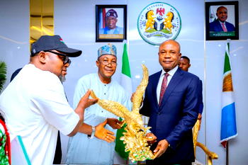 Gov Mbah bags Medical and Health Workers Union’s Award for giant strides in healthcare