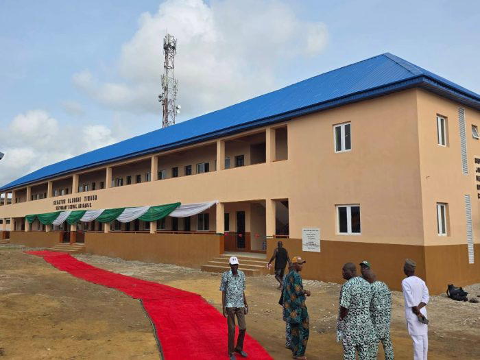 First Lady commissions secondary school in Alimosho