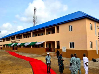 First Lady commissions secondary school in Alimosho
