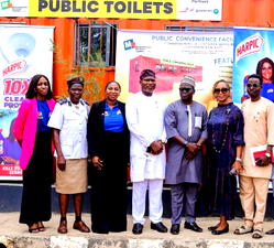 Reckitt, partners open sanitation facility for 30,000 monthly users