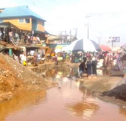Sango-Ota road rehab: Commuters, traders decry slow pace, seek urgent traffic relief
