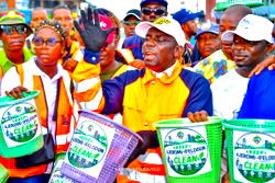 Sanitation: Ajeromi-Ifelodun records strong turnout as Lagos enforces monthly exercise
