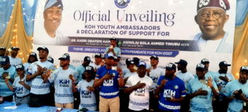 Lagos youths unveil 377 ward ambassadors, endorse Hamzat for 2027 governorship