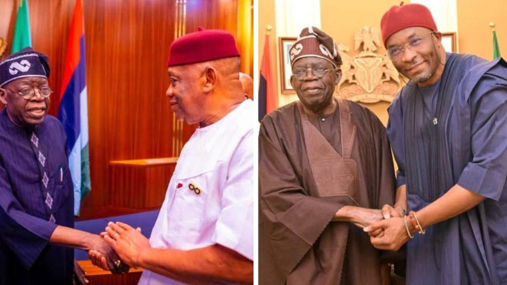 ‘Tinubu put me in charge of Abia APC’ – Orji Kalu, Okezie Kalu claim