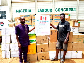 NDLEA seizes 748.02kg of tramadol, others in NLC branded truck