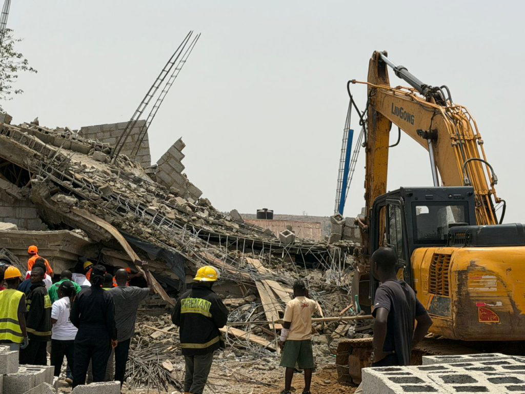 Police confirm building collapse in Abuja