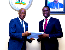 Edun hands over to Oyedele