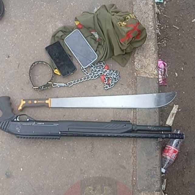 Troops recover fabricated AK-47 during stop-and-search in Jos 